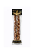 100% ALL NATURAL BULLY TWIST 12" (2 pack)