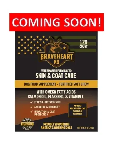 SKIN & COAT CARE Veterinarian Formulated Daily Health Supplement Fortified Soft Chew 120ct