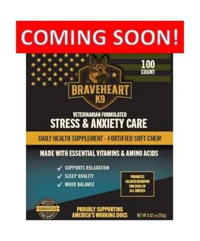 STRESS & ANXIETY CARE Veterinarian Formulated Daily Health Supplement Fortified Soft Chew 100ct
